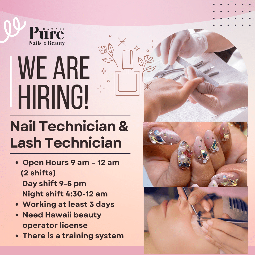 Hiring Pure Nails 121823